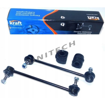 KRAFT 4302080 4232005 ŁĄCZNIKI + GUMY KRAFT PRZÓD FORD FOCUS I MK1