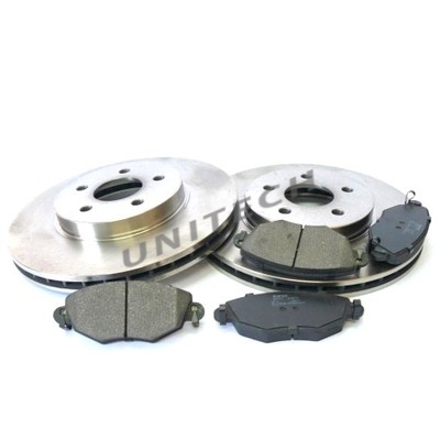 KRAFT 6046840 , 6003185 Tarcze 284 mm klocki PRZÓD Alfa Romeo 147