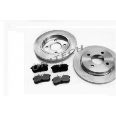 KRAFT 6043060 6003040 TARCZE KLOCKI PRZÓD CINQUECENTO PANDA PUNTO