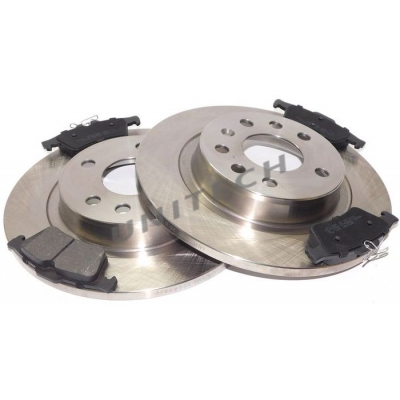 KRAFT 6051570, 6001650 TARCZE KLOCKI TYŁ OPEL ASTRA 2 G II ZAFIRA A LUCAS