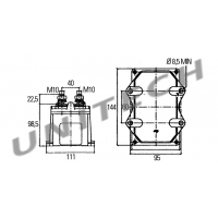 443400399000 ODLACZNIK PRADU AKUMULATORA 6EK 008 776-051