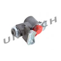 9522010020 ZLACZE PNEUM.TWARDE CZERW M16 WABCO Z FILTREM M24/M16 Z NAKRETKA WABCO 9522010020