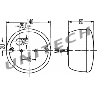 2SD001685218 Lampa tylna zespolona HELLA 2SD 001 685-218