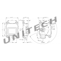 0132801143 BOSCH Silnik krokowy nastawczy zaworu ogrzewania 0132801143 , 1804151020