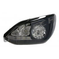 Reflektor L (H15/H7/LED, kolor wkładu: czarny) pasuje do: SETRA 500 ,HL-SE001L