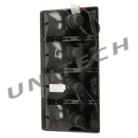 Lampa tył LEWA  24V  (z kierunkowskazem, światłem przeciwmgielnym, cofania, stopu, pozycyjne) SCANIA IRIZAR CENTURY : 5PTI74201 , 2SD 008 292-001