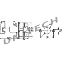 6EK002843002 ODLACZNIK AKUMULATORA  6EK002843002