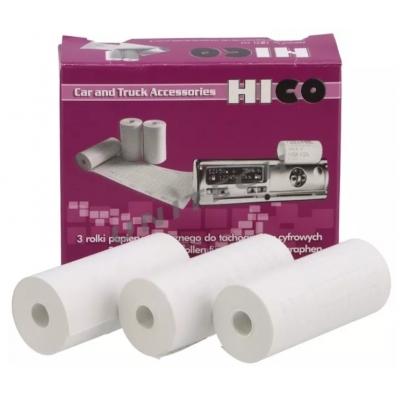 WKR009 - PAPIER TERMICZNY DO TACHOGRAFÓW CYFROWYCH 3 ROLKI