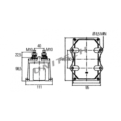 443400399000 ODLACZNIK PRADU AKUMULATORA 6EK 008 776-051