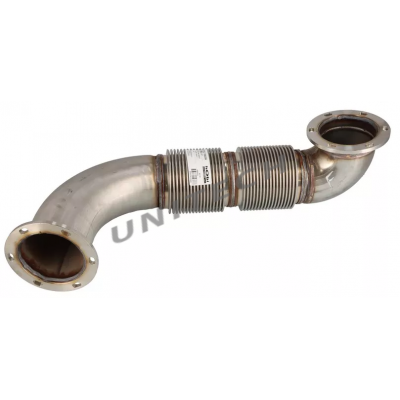 Rura wydechowa, lacznik elastyczny 730mm Mercedes Tourismo Travego, Setra : 6324900810 , 6324920004