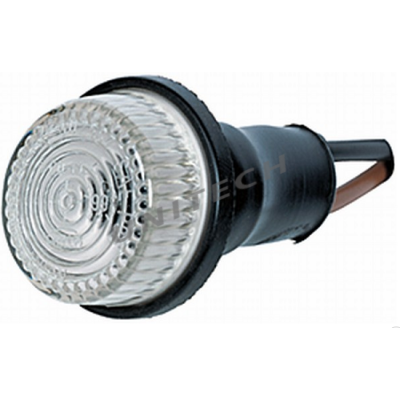 LAMPA OBRYSOWA BIALA OKRAGLA 12/24V  ,  2PF003563-151 ,  4.66005