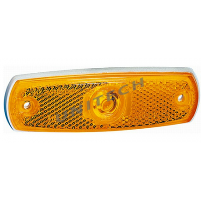 2PS 962 964-012  LAMPA OBRYSOWA POMARANCZOWA LED SCANIA, MB TURISMO YG-10-023BY-24