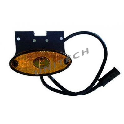 LAMPA OBRYSOWA LED POMARANCZOWA 24V LEZKA Z KABLEM ; 312364087 , 10.99545