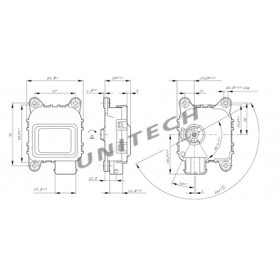 0132801143 BOSCH Silnik krokowy nastawczy zaworu ogrzewania 0132801143 , 1804151020