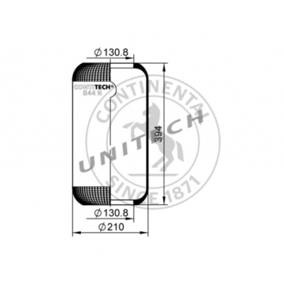 644N PODUSZKA ZAWIESZENIA CONTI 644 N