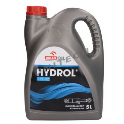 Olej hydrauliczny HYDROL 5L ISO 11158 HL/ 6743-4, DIN 51524-1 HL : L-HL 32 5L